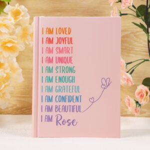 Personalized Affirmations Journal A5 Journal Notebook with Name Daily Journaling Birthday Gift for Women