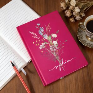 Personalized Letters To My Dog Pet Portrait Photo A5 Journal Notebook with Text Birthday Memorial Gift for Pet Owner